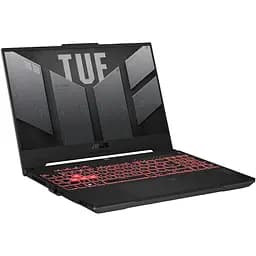 Ноутбук Ігровий ASUS TUF A15 FA507UV з процесором AMD Ryzen™ 9 8945H pana la 5.2GHz, 15.6'' Full HD, 144Hz, IPS, 16GB DDR5 RAM, 512GB SSD, NVIDIA® GeForce RTX™ сірий - мініатюра 3