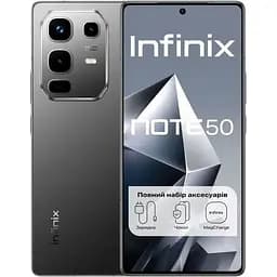 Смартфон Infinix Note 50 X6858 8/256Gb NFC Shadow Black UA UCRF