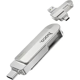 Флеш-накопичувач USB Hoco UD10 USB3.0 Type-C 32GB з подвійним інтерфейсом (37631-01_254) - мініатюра 4