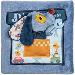 Развивающая мягкая книга Lilliputiens Гараж Собачки Жюля (83585)