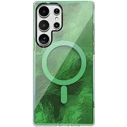 Чохол Epik TPU Shiny Mountain MagFit для Samsung Galaxy S26 Ultra Green