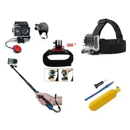 Набір кріплень, аксесуарів Primo N4 для екшн-камер SJCAM, GoPro, Xiaomi, Atrix, Airon, Eken