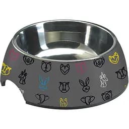 Миска для собак и кошек Croci Milamine Geometrical резиновая основа 0.80 л 24 см 