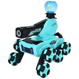 Танк 112438 трюковий, р/к 2.4G, 27см, стріляє водяними кулями, звук, світло, пара, роликові колеса, акумулятор