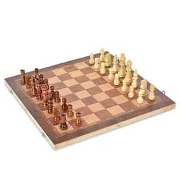 Шахматы деревянные 3 в 1 W6648 (нарды, шашки)