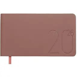 Еженедельник датированный Buromax Morandi Style 2026 153 x 87 мм искусственная кожа медный (BM.2909-33)