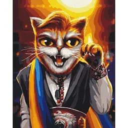 Картина за номерами на підрамнику Brushme Непереможний чемпіон Маріанна Пащук