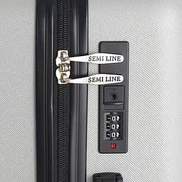 Валіза середня Semi Line 24 дюйми (M) дюйми (M) ABS-Plastic Light Grey (T5762-3) - мініатюра 7