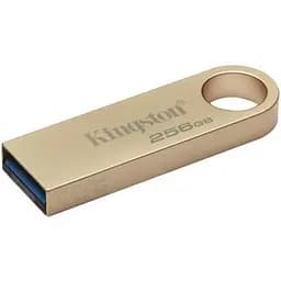 USB флеш накопичувач Kingston 256GB DataTraveler SE9 G3 Gold USB 3.2 (DTSE9G3/256GB) - мініатюра 2