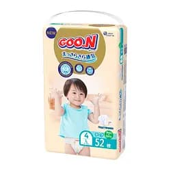 Підгузки на липучках Goo.N Premium Soft 4 (9-14 кг), 52 шт. - мініатюра 2