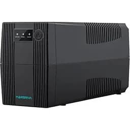 ДБЖ Marsriva MR-UF800, 800ВА/480Вт, Line-Interactive, LED version, 2хSchuko, 1x12V/9Ah