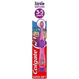 Дитяча зубна щітка Colgate Little Kids Smiles рожева