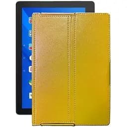 Чехол StatusCASE из экокожи для планшета Lenovo Tab E10 TB-X104L Желтый
