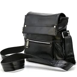 Кожаная мужская сумка через плечо TARWA 24х30х6 см sum0025888