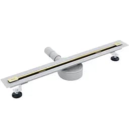 Трап для душу Rea Neo 60 Ultra Slim Pro brushed gold REA-G9803 - мініатюра 4