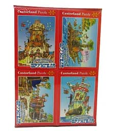 Пазлы Castorland Капитан Врунгель, комплект из 4 пазлов, A-12022-BU3