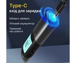 Алкотестер безконтактний з цифровим дисплеєм та світловим індикатором, акумуляторний - мініатюра 6