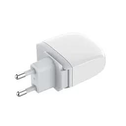 Зарядний пристрій Ldnio A2522C USB/ Type-C QC PD 30W з дисплеєм білий + кабель Type-C to Type-C - мініатюра 4