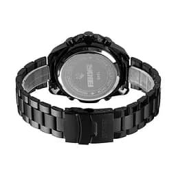 Наручний годинник чоловічий Skmei 1649 Black, 1649BK (18425) - мініатюра 3