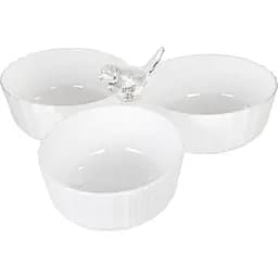 Блюдо для снеків Пташка акрилова (757-020)