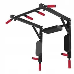 Турнік-бруси навісний 4FIZJO 2 в 1 Black (P-5905973402644)