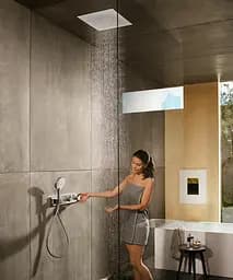 Термостат прихованого монтажу Hansgrohe RainSelect 15355400, Білий - мініатюра 3