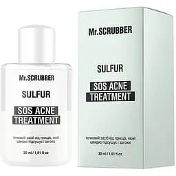 Точечное средство от прыщей Mr. Scrubber Sos Acne Treatment Sulfur 30 мл