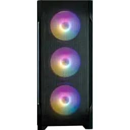 Корпус Zalman N7 Plus V2, Black, Mid Tower, без БП, для ATX / Micro ATX / Mini ITX, 1xUSB 3.0 / 2xUSB 2.0, макс. CPU - 160 мм / VGA - 340 мм, 6x120 мм RGB + 1x120 Black, бічна панель із загартованого скла - мініатюра 7