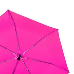 Жіноча складана парасолька повний автомат Happy Rain 96 см рожева - мініатюра 3