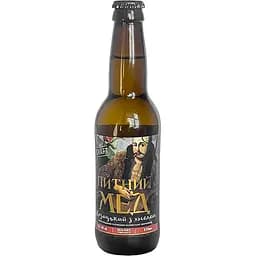Уцінка. Набір питного меду Holiday Brewery: Козацький з хмелем 6% (2 шт. x 0.33 л) + Монастирський ароматний 6% (2 шт. x 0.33 л) - мініатюра 3