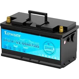 Аккумулятор Kepworth LiFePO4 12V (12V/100Ah/1200Wh) (KW-12-100-bluetooth-tool) [110732]