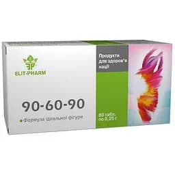 Диетическая добавка 90-60-90 Elit-Pharm 80 таблеток (0.25 г)