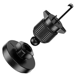 Автотримач з Бездротовий зарядний пристрій WIWU CH-325 Warriors Qi2 15W Black - мініатюра 5