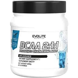 Аминокислота BCAA Evolite Nutrition BCAA 2:1:1 400 г