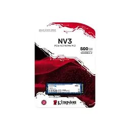 SSD накопичувач 500GB M.2 NVMe Kingston NV3 M.2 2280 PCIe Gen4.0 x4 (SNV3S/500G) - мініатюра 3