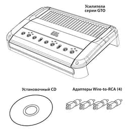 Одноканальний підсилювач JBL GTO-751EZ - мініатюра 6