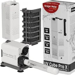 Внутрішній фільтр Kruger Meier UV Cube Pro X з УФ-стерилізацією та аерацією для акваріумів до 250 л - мініатюра 4
