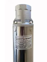 Насос свердловиний з підвищеною стійкістю до піску Optima PM 4QJm6/20 2.2 кВт 124м + 2 м кабель - мініатюра 2