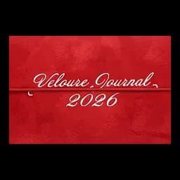 Щотижневик датований Buromax Velour 2026 153 x 87 мм штучна шкіра червоний (BM.2902-05) - мініатюра 5