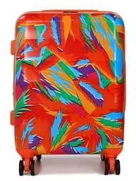 Валіза Малий (S) Полікарбонат під Ручну поклажу Airtex 970 Orange 43 л 55x39,5x23,5 см Помаранчевий - мініатюра 3
