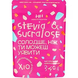 Цукрозамінник Health Hunter Stevia&Sucralose 340 г (948156)