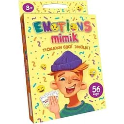 Настільна гра Danko Toys Emotions Mimik укр (EM-01-01U) (2000903367789)