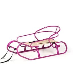 Санки "Экспресс" Vitan 7315 спинка + ручка Фуксия (2000990229960)(SN)