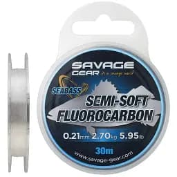 Флюорокарбон Savage Gear Se мi-Soft Seabass 30 м 0.29 мм 4.79 кг Clear