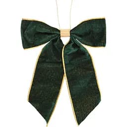 Прикраса декоративна Yes! Fun Бант 19x16 см смарагдовий (974989)