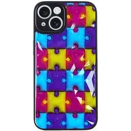 Чохол Epik TPU+PC Prisma Fluffie для Apple iPhone 13, 6.1 Puzzle