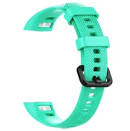 Силіконовий ремінець Primo для фітнес-браслета Huawei Honor Band 4/5 Mint - мініатюра 2
