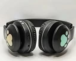 Бездротові дитячі Bluetooth навушники Cat Ear VZV-23M з котячими вушками Чорні - мініатюра 4