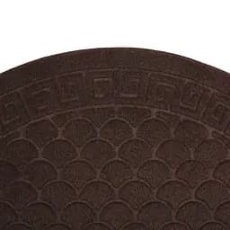 Килимок придверний Eco Fabric Луска півколо без кромки коричневий 40 х 60 см (4060-019) - мініатюра 8