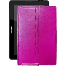 Чехол StatusCASE из экокожи для планшета Lenovo A7600 10.1 Розовый